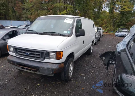 2007 Ford E-150 Commercial/Recreational из США, поврежденный, VIN 1FTNE14W47DA84841